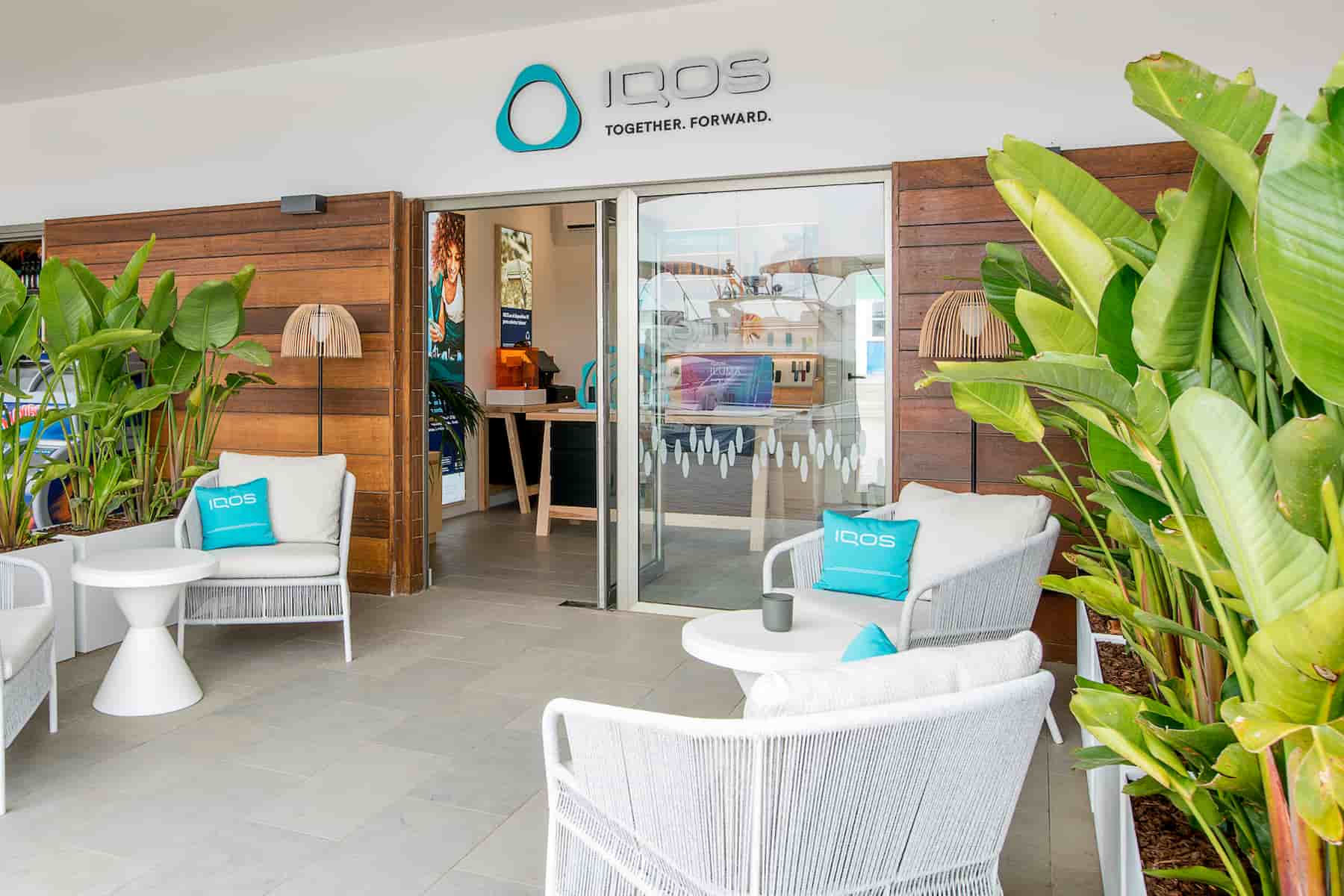 Tienda Pop up de IQOS