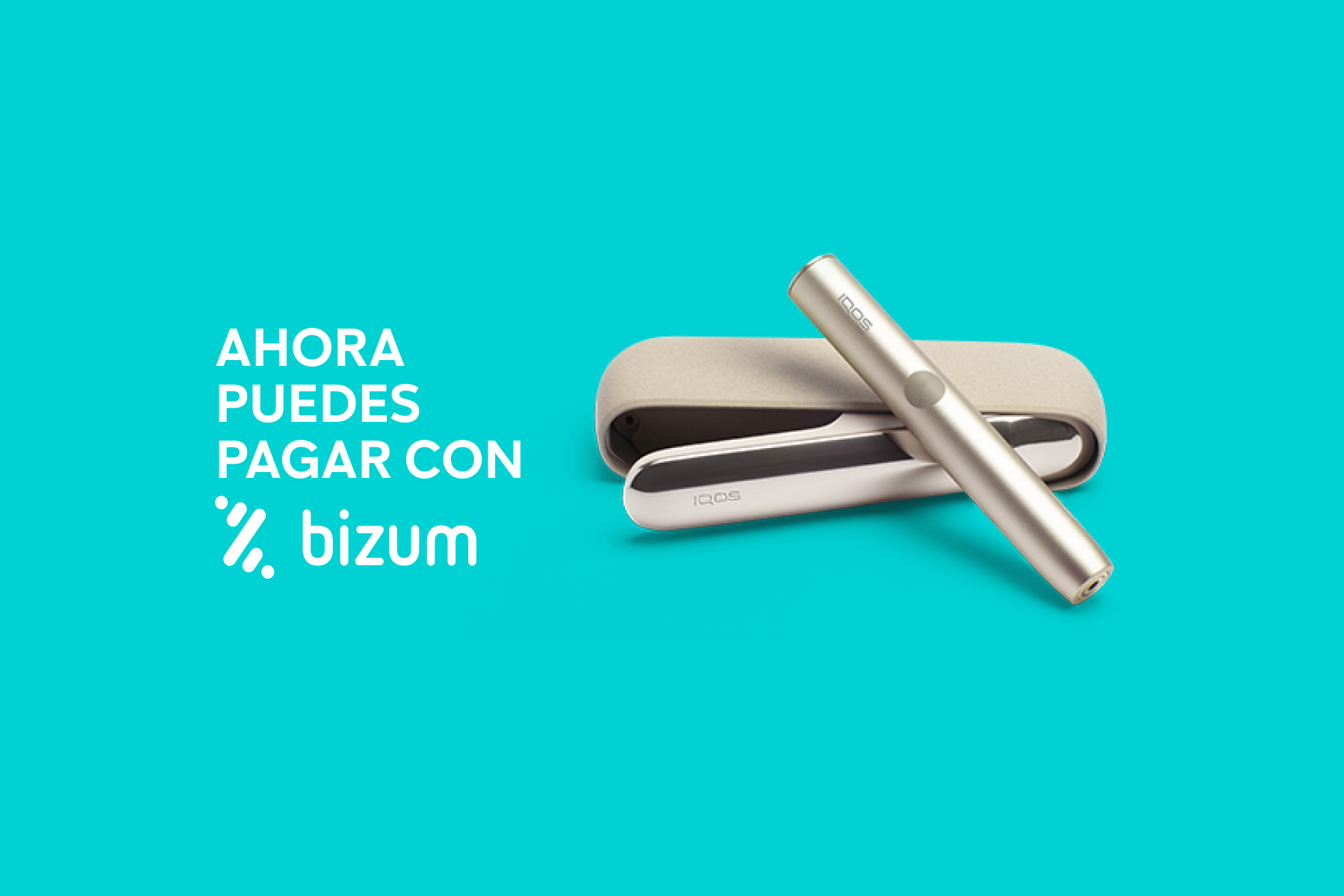 Paga con Bizum en iqos.com